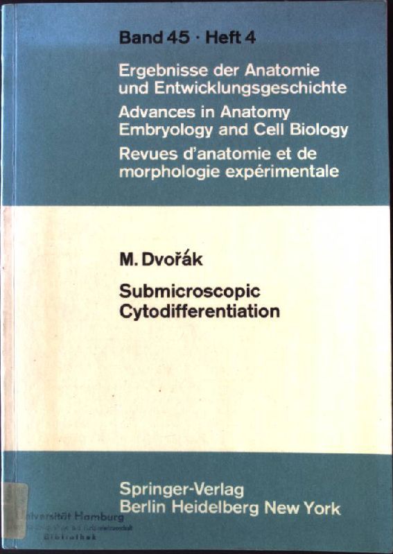 Submicroscopic cytodifferentiation
