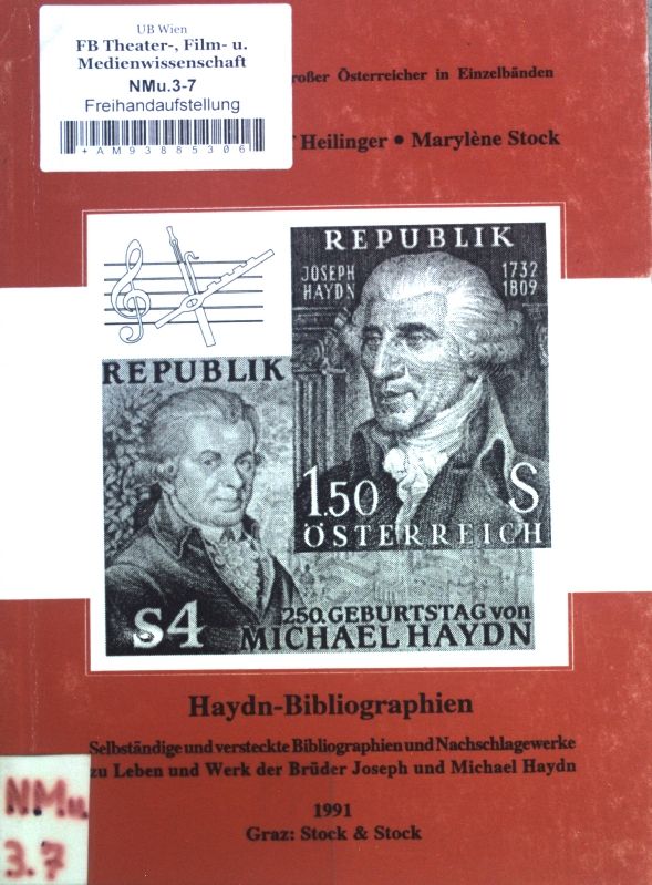 Haydn-Bibliographien : selbständige und versteckte Bibliographien und Nachschlagewerke zu Leben und Werk der Brüder Joseph und Michael Haydn