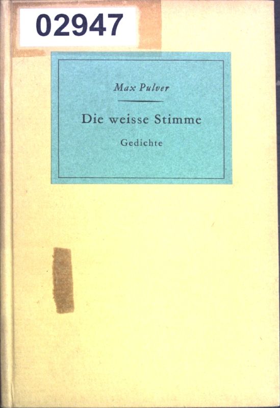 Die weisse Stimme - Gedichte