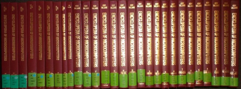 Encyclopedia of Microcomputers (28 vols.cpl./ 28 Bände KOMPLETT)