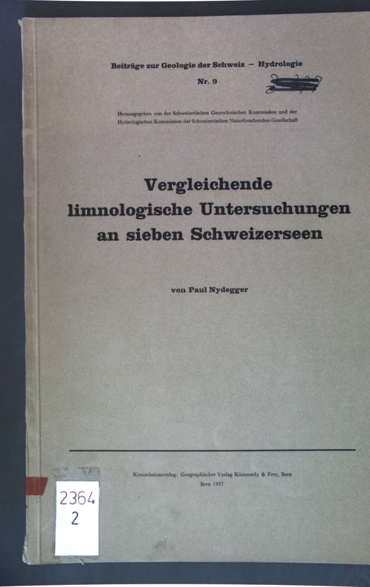Vergleichende limnoloigsche Untersuchungen an sieben Schweizerseen