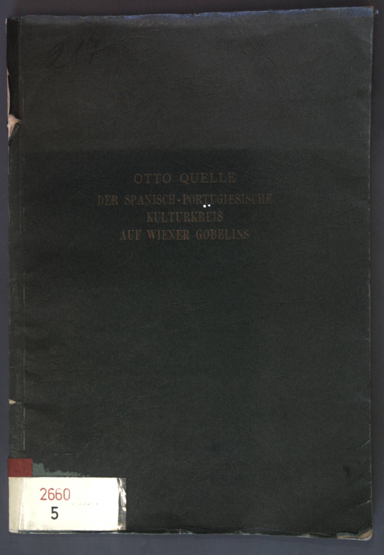 Der spanisch-portugiesische Kulturkreis auf Wiener Gobelins