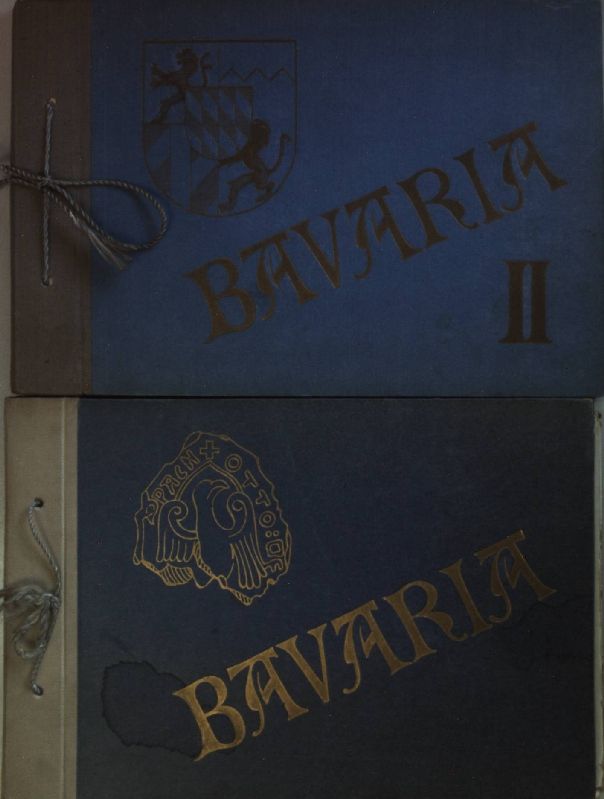 Bavaria: Altbayern und seine Ostmark (2 Bände KOMPLETT) - ein historisches Bilderwerk mit verbindendem Text