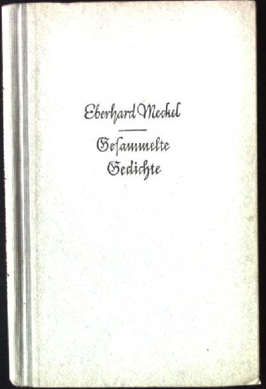 Gesammelte Gedichte