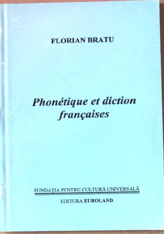 Phonétique et diction francaises