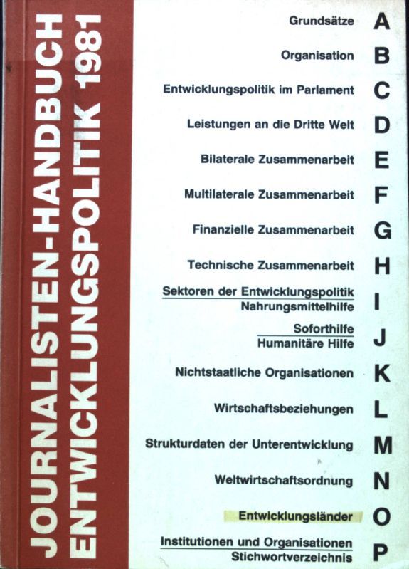 Entwicklungspolitik 1981