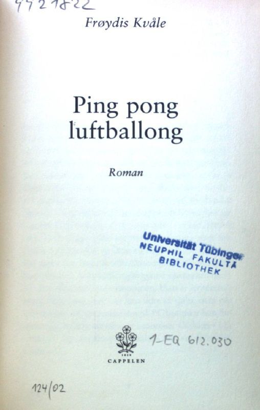 Ping pong Luftballong