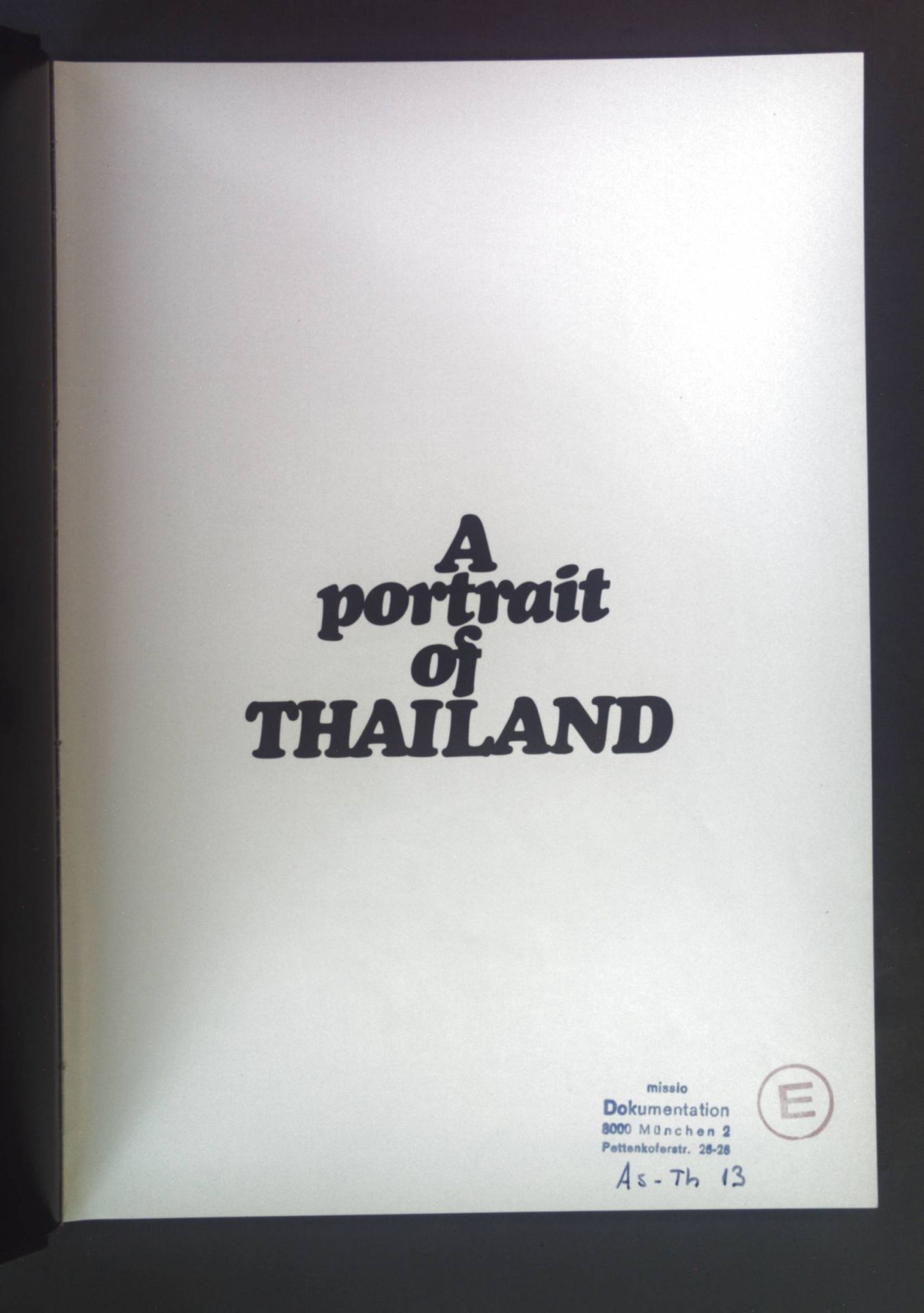 A portrait of Thailand