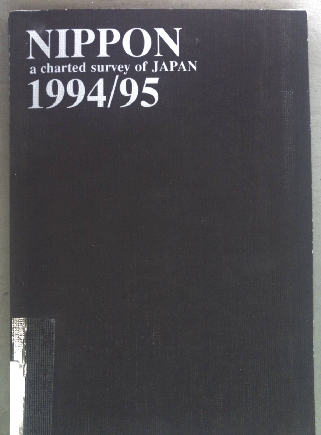 Nippon. A charted survey of Japan 1994/95