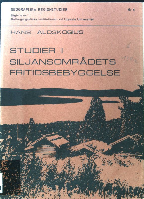 Studier i siljansomradets fritidsbebyggelse