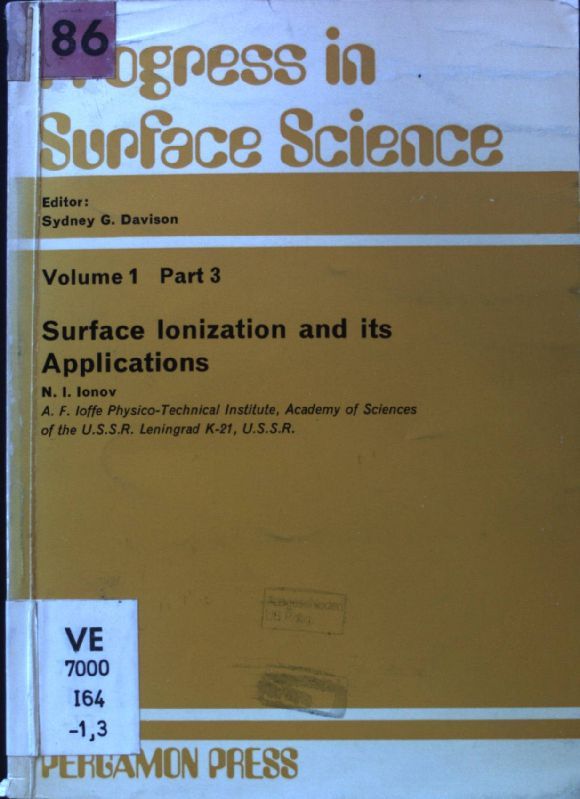 Surface Ionization and its Applications