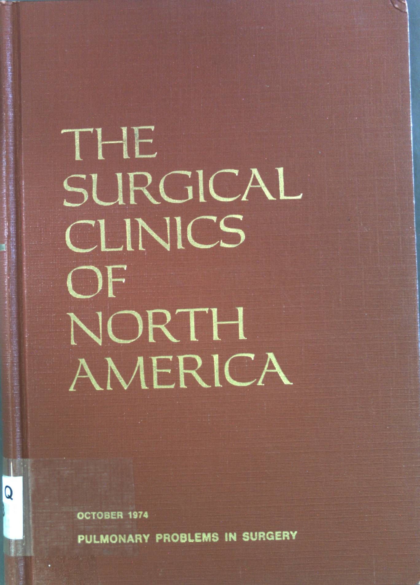 The Surgical Clinics of North America