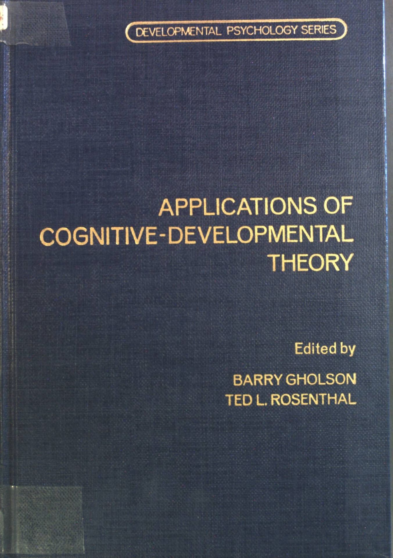 Applications of Cognitive Development Theory
