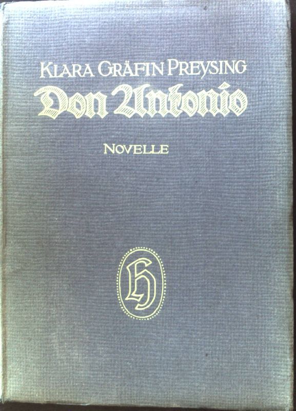 Don Antonio : Novelle