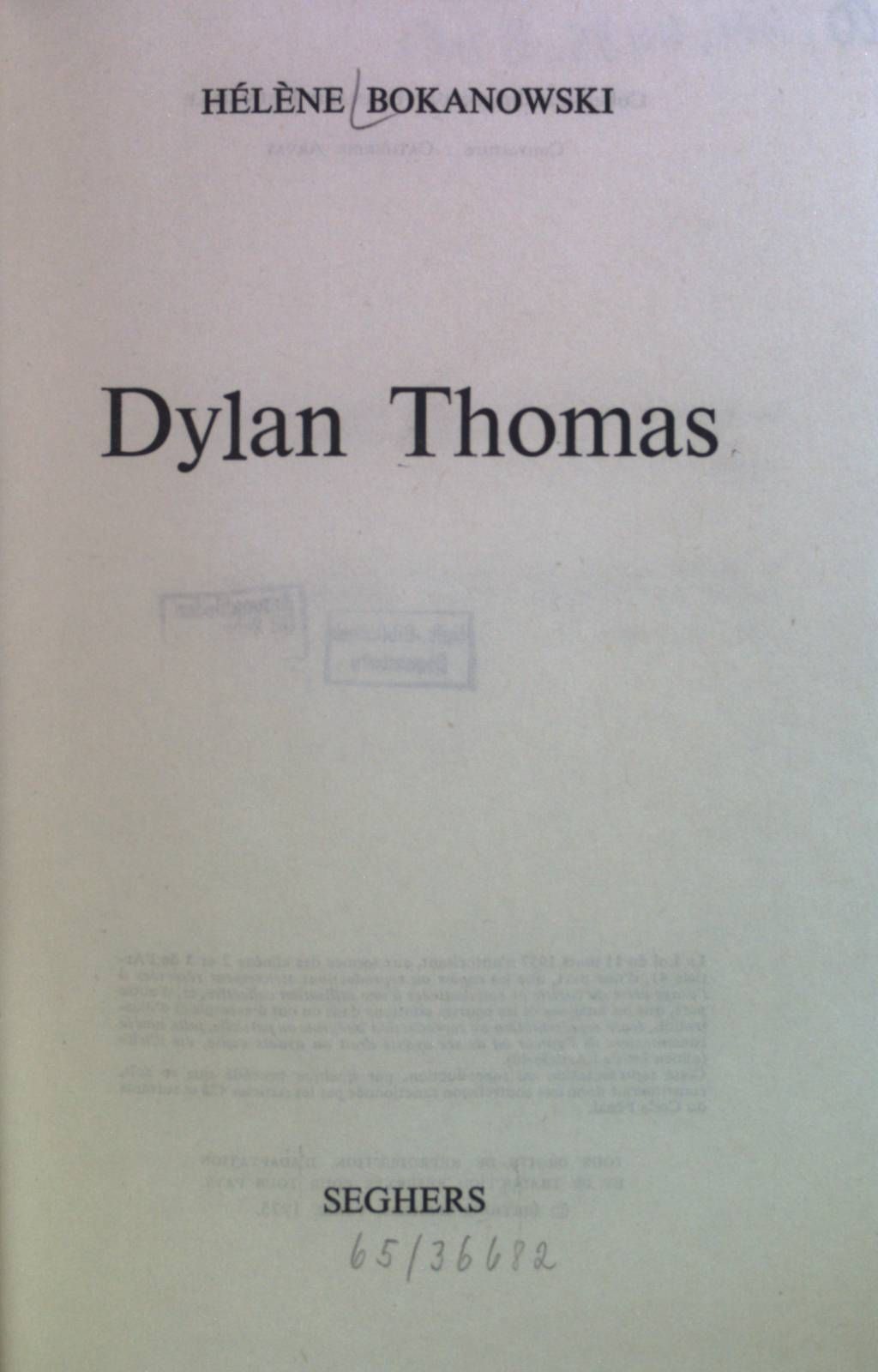 Dylan Thomas
