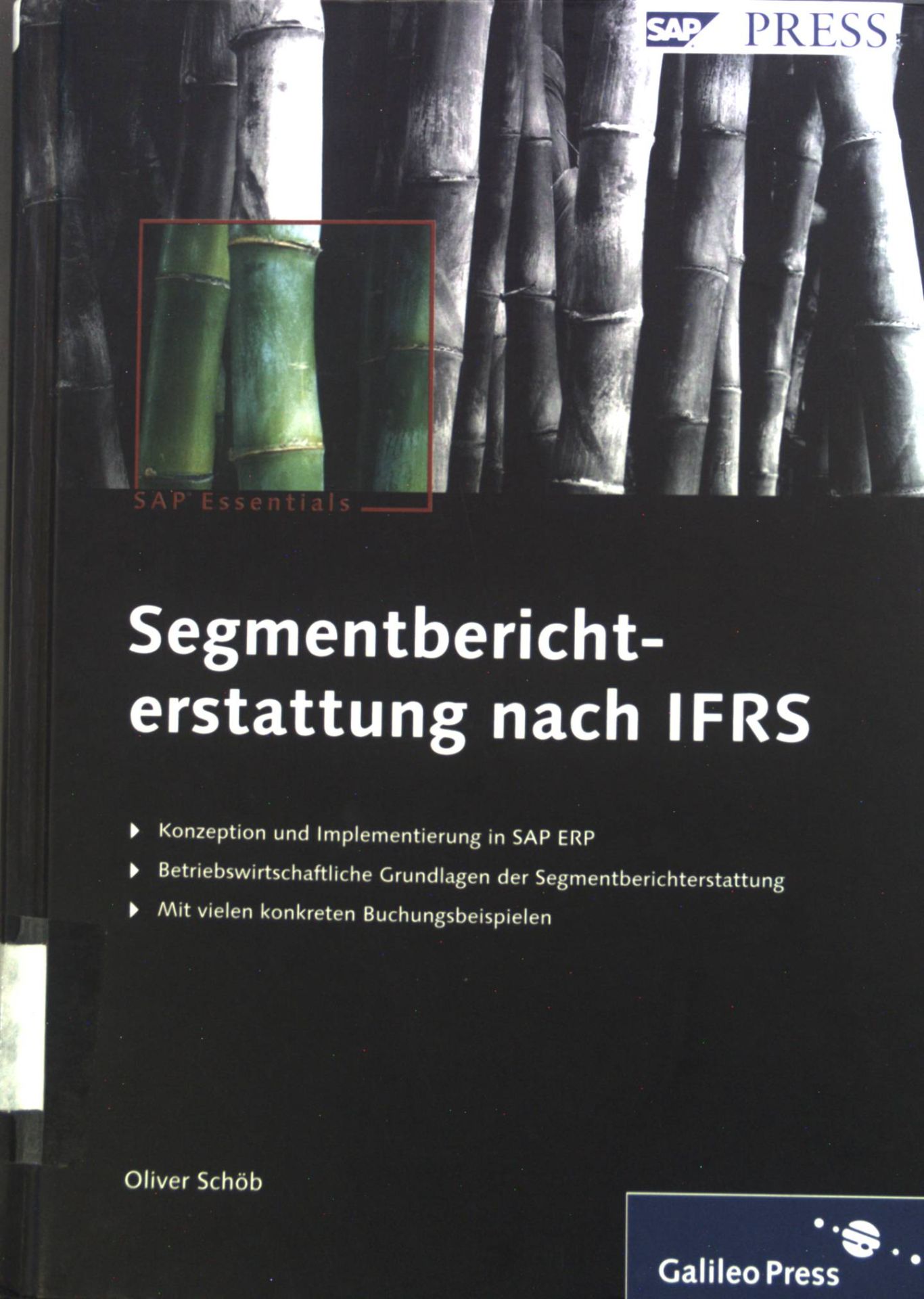 Segmentberichterstattung nach IFRS : Konzeption und Implementierung in SAP ERP - betriebswirtschaftliche Grundlagen der Segmentberichterstattung - mit vielen konkreten Buchungsbeispielen