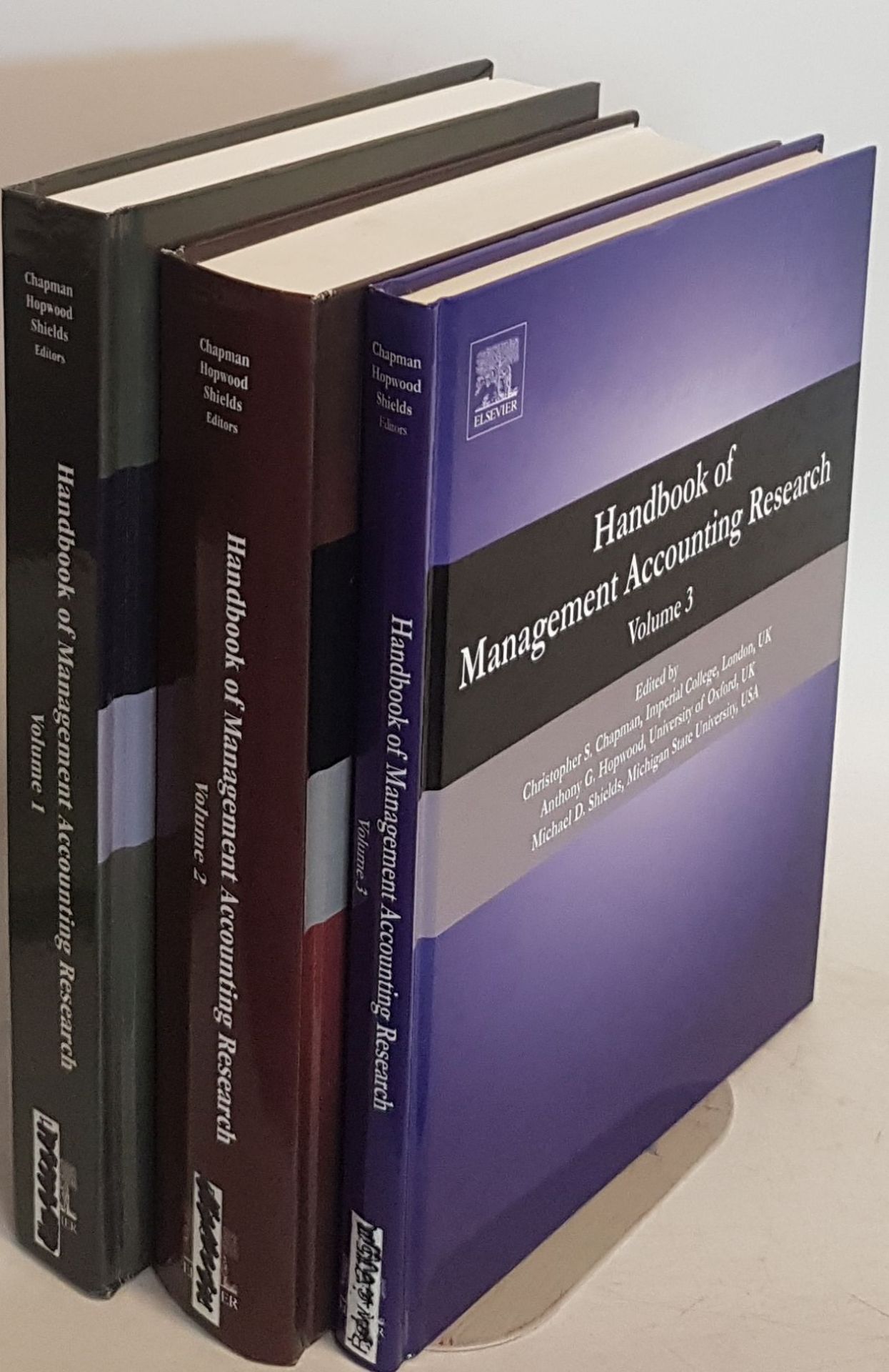 Handbooks of Management Accounting Research (3 vols.set/ 3 Bände KOMPLETT)
