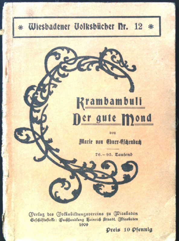 Krambambuli. Der gute Mond
