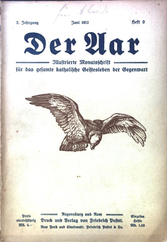 Das Schweigen Christi. - in: der Aar