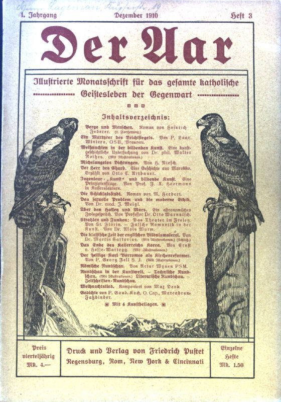 Die Schicksalsstadt. - in: der Aar
