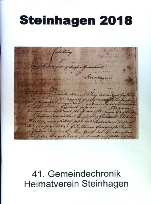 Die Kennzeichnung der Grenze der Grafschaft Ravensburg. - in: Steinhagen 2018