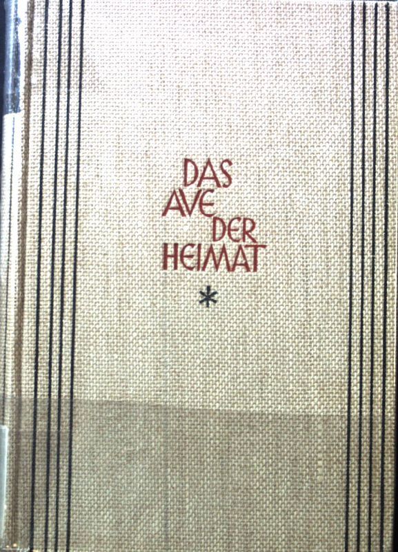 Das Ave der Heimat. Roman aus Kevelaer