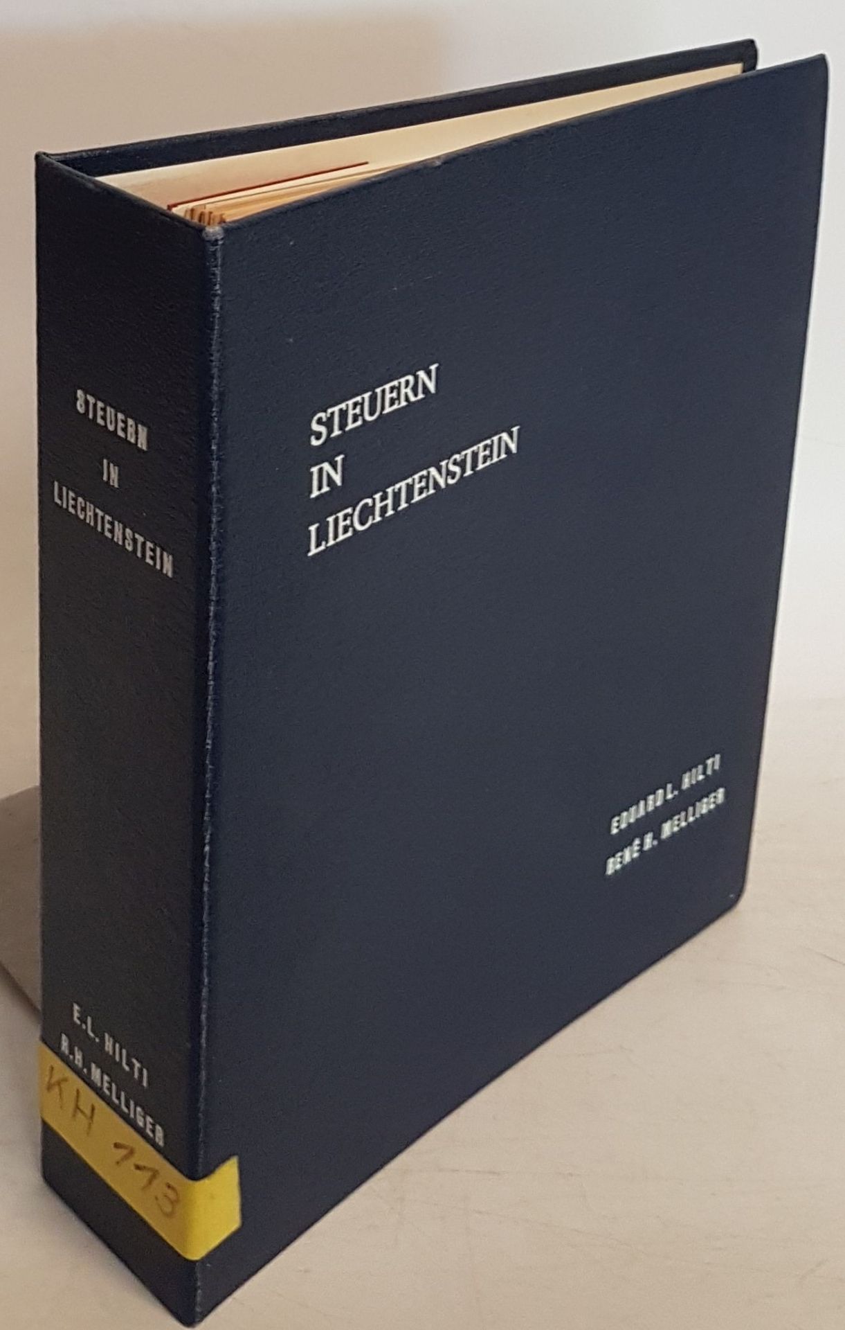 Steuern in Liechtenstein (Grundwerk: Stand: 1. Januar 1989)