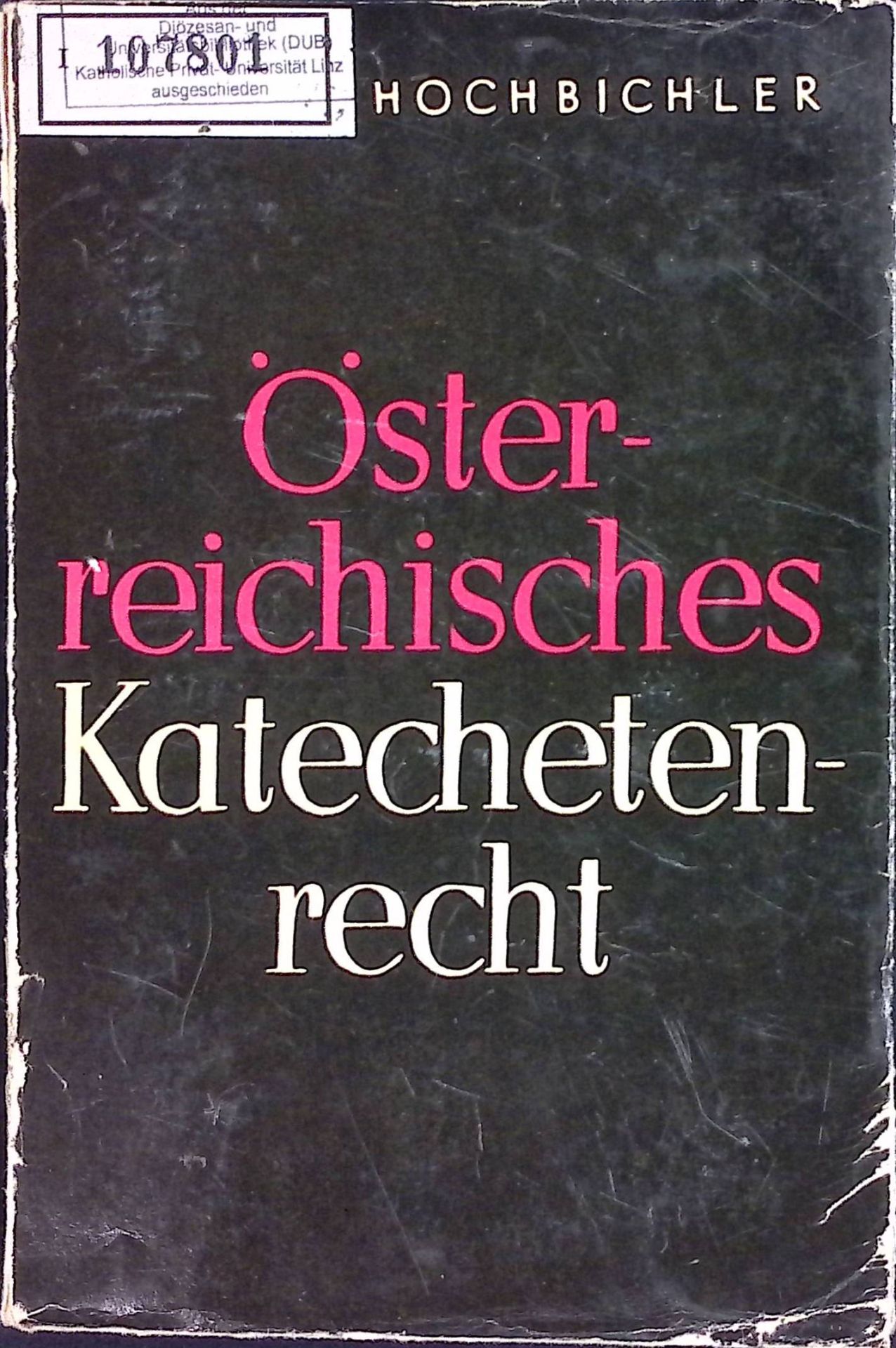Österreichisches Katechetenrecht