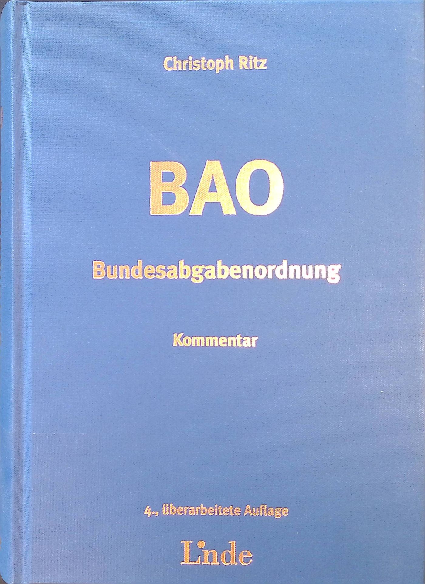 Bundesabgabenordnung (BAO) : Kommentar