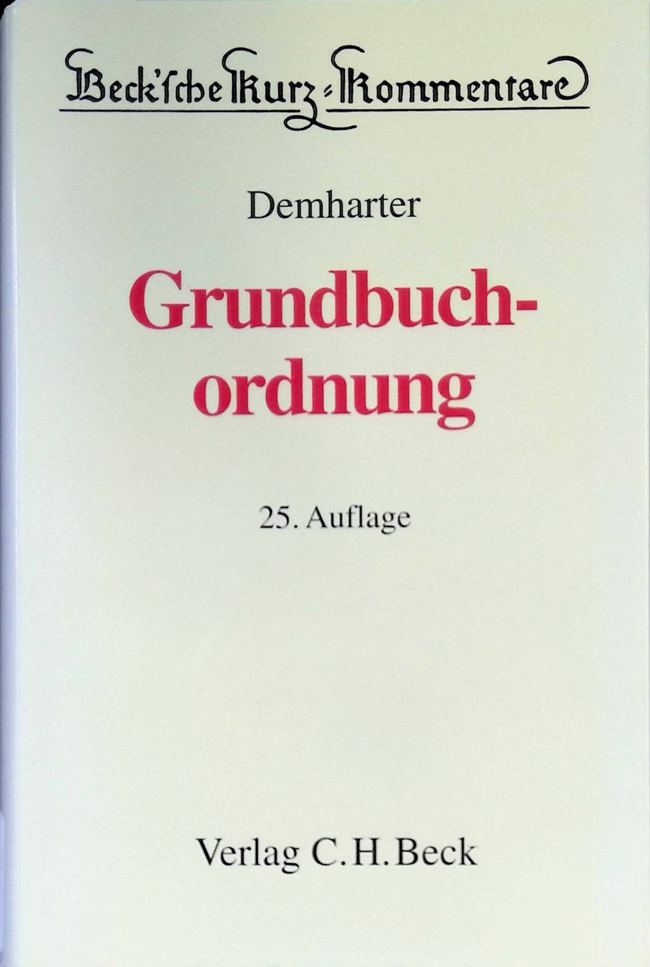Grundbuchordnung