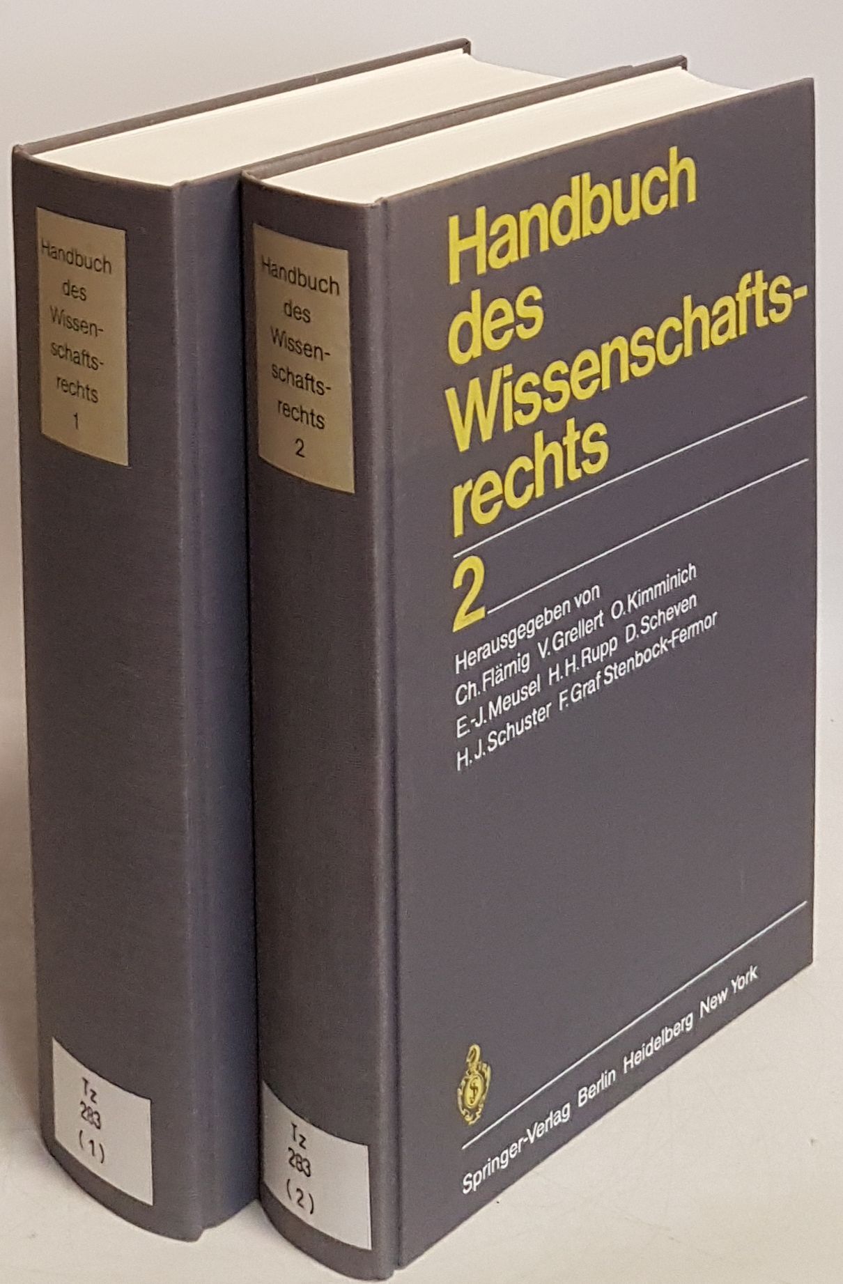 Handbuch des Wissenschaftsrechts (2 Bände KOMPLETT)