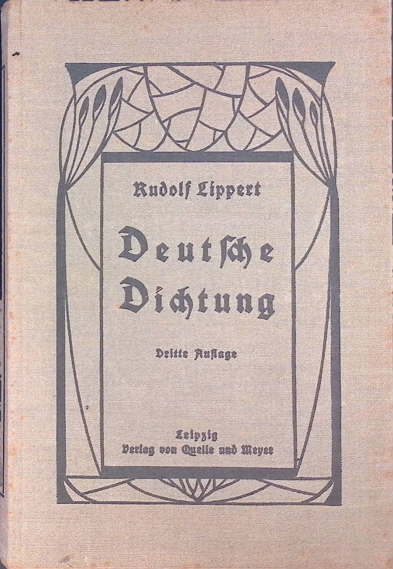Deutsche Dichtung : Hilfsbuch f. d. Einführung in die wichtigsten Erscheinungen der Deutschen Nationalliteratur