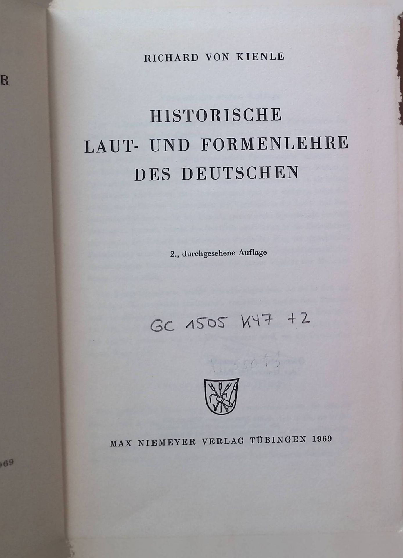 Historische Laut- und Formenlehre des Deutschen