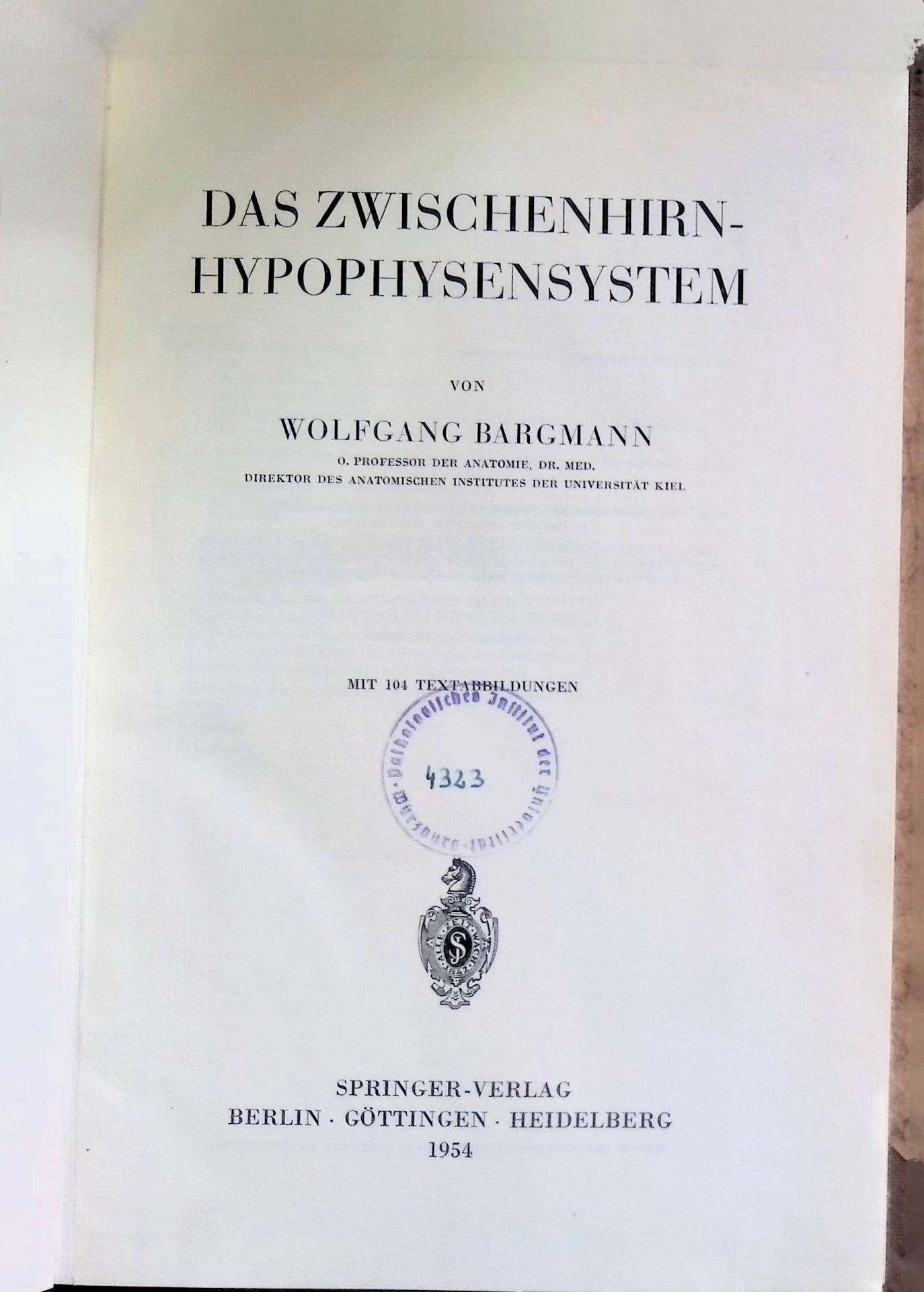 Das Zwischenhirnhypophysensystem