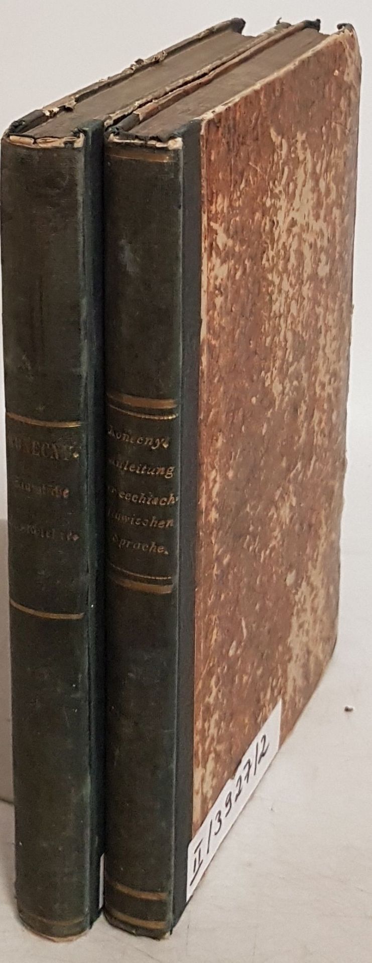 Theoretisch-praktische Anleitung zur schnellen und gründlichen Erlernung der cechisch-slawischen Sprache nach einer neuen, leicht faßlichen Methode (Mit der neuen Orthographie) (2 Theile KOMPLETT)