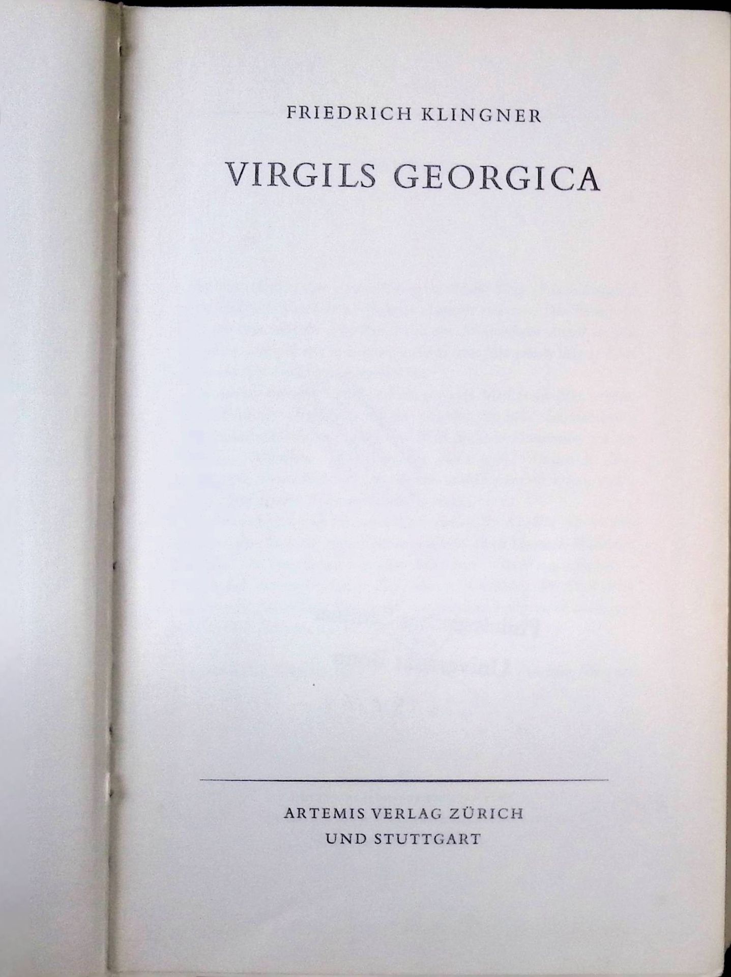 Virgils Georgica