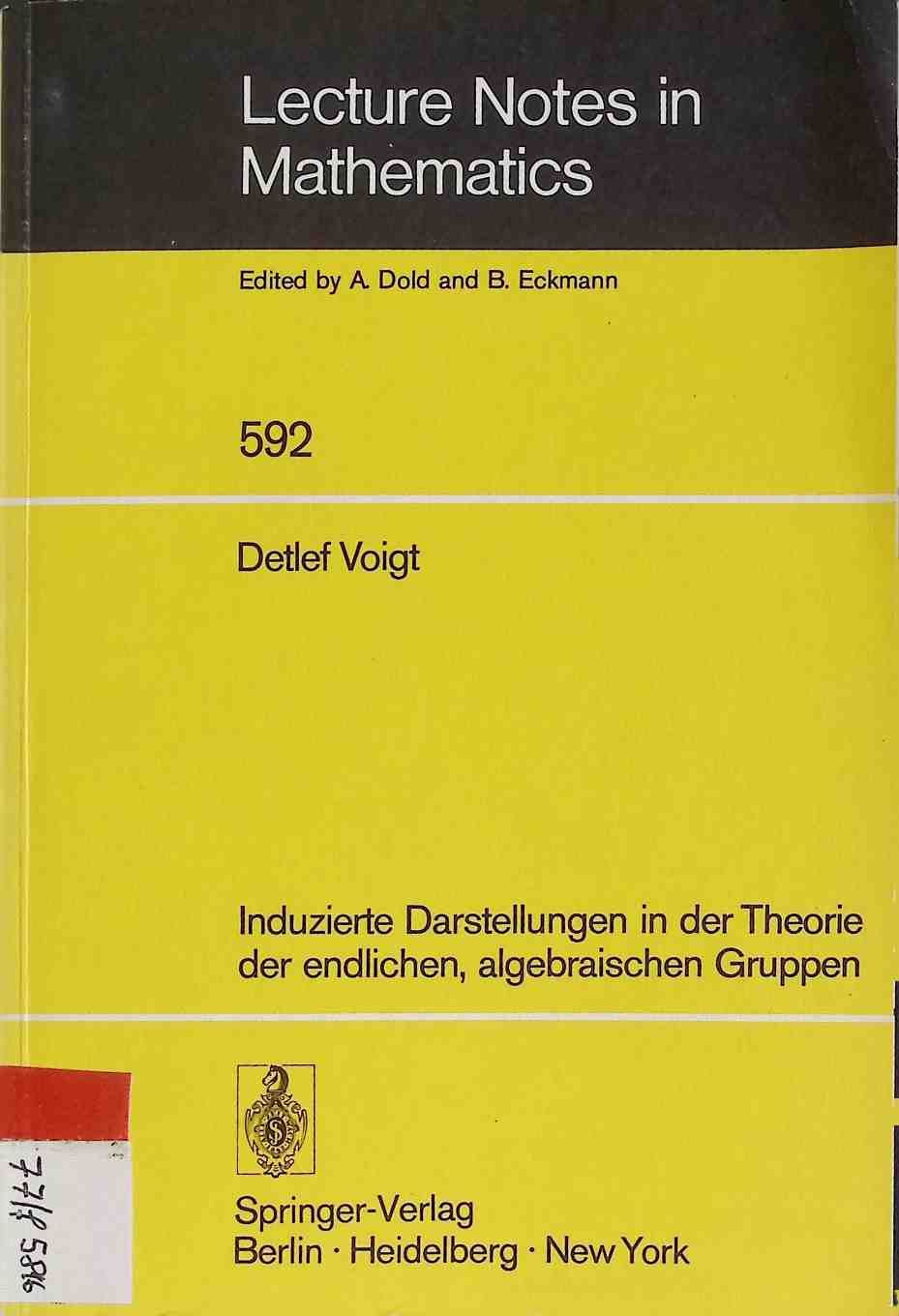 Induzierte Darstellungen in der Theorie der endlichen, algebraischen Gruppen