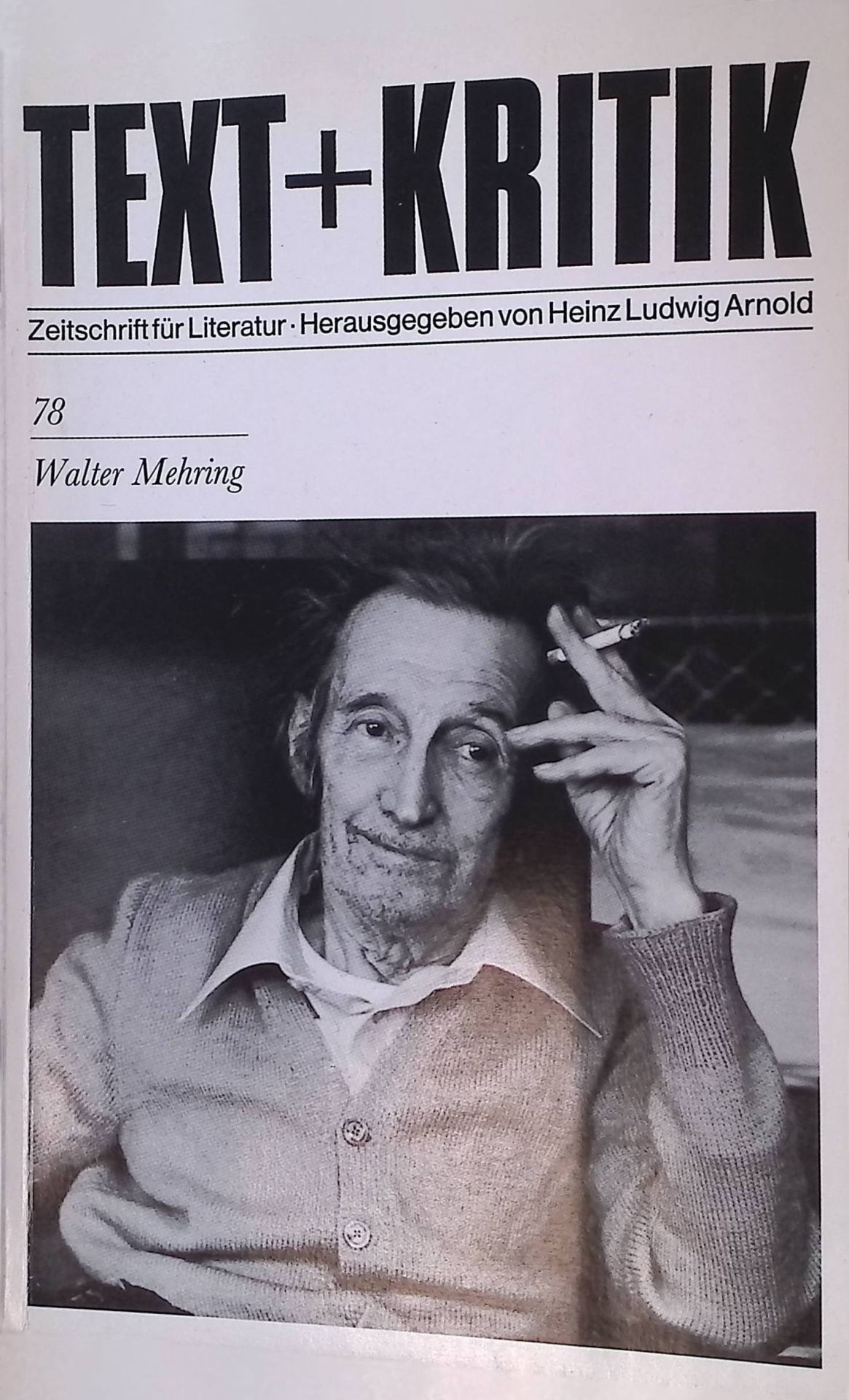 Odysseus hat entweder heimzukommen oder umzukommen. Notizen zur Rezeption Walter Mehrings nach 1950 -in: Walter Mehring