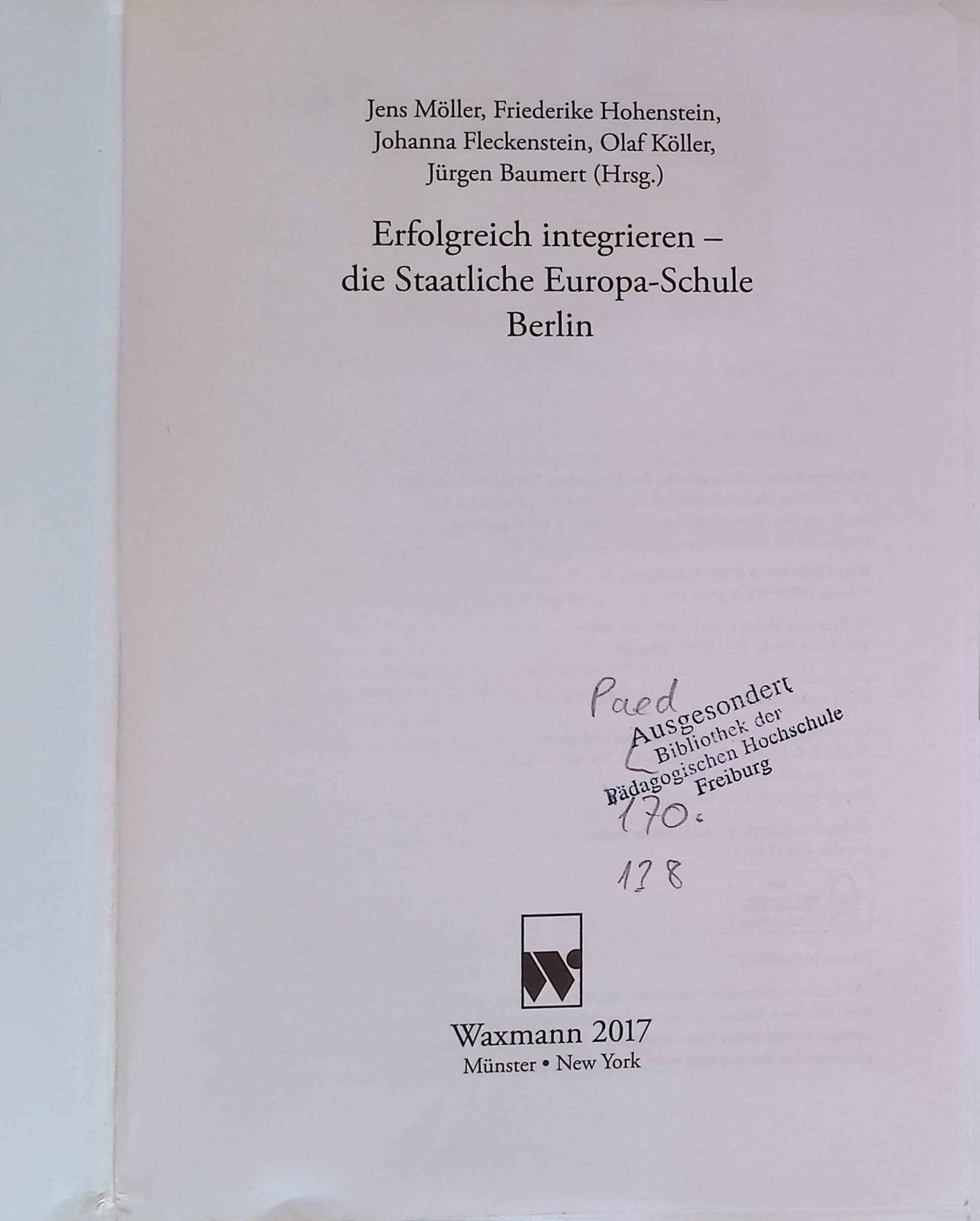 Erfolgreich integrieren - die Staatliche Europa-Schule Berlin