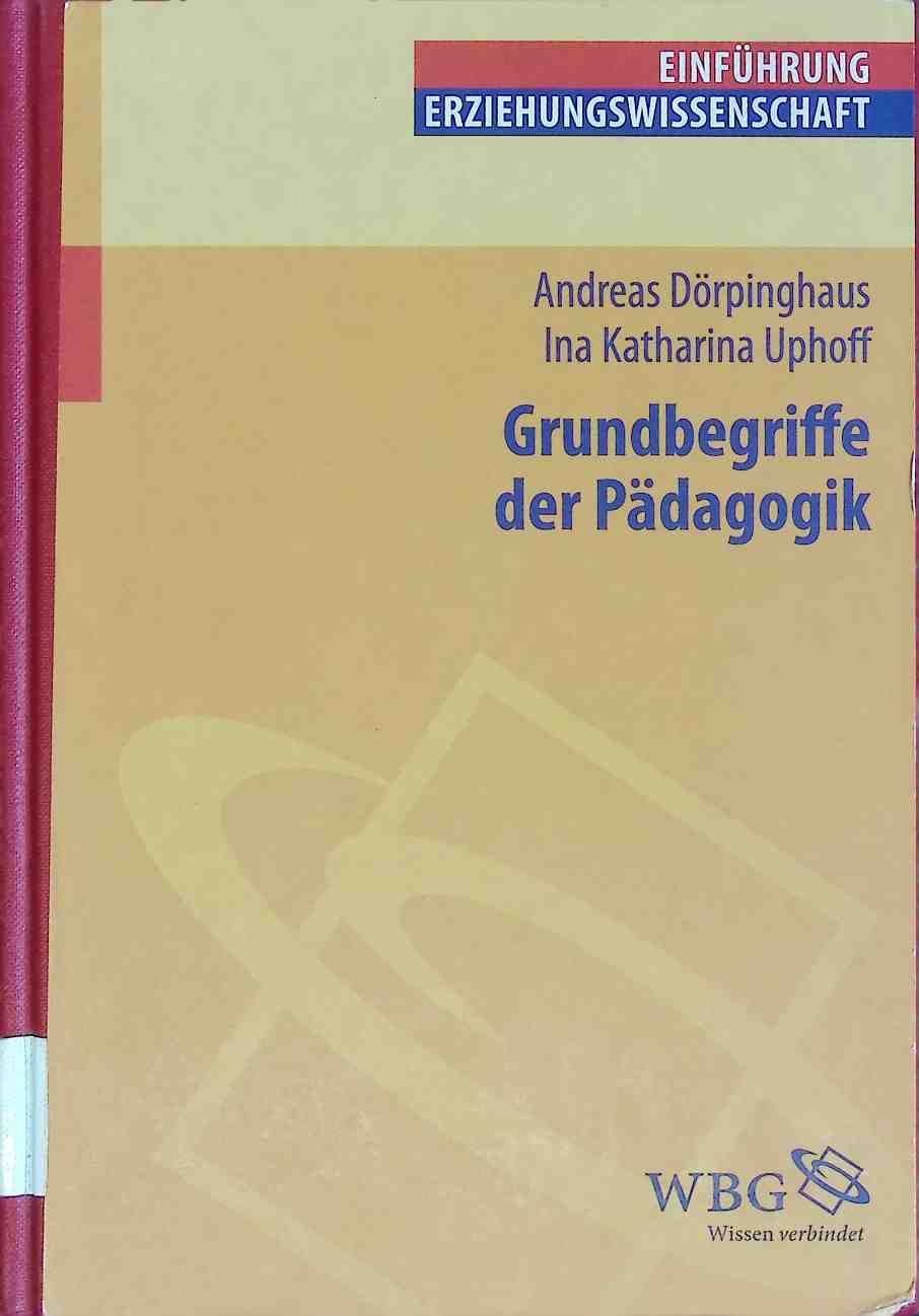Grundbegriffe der Pädagogik