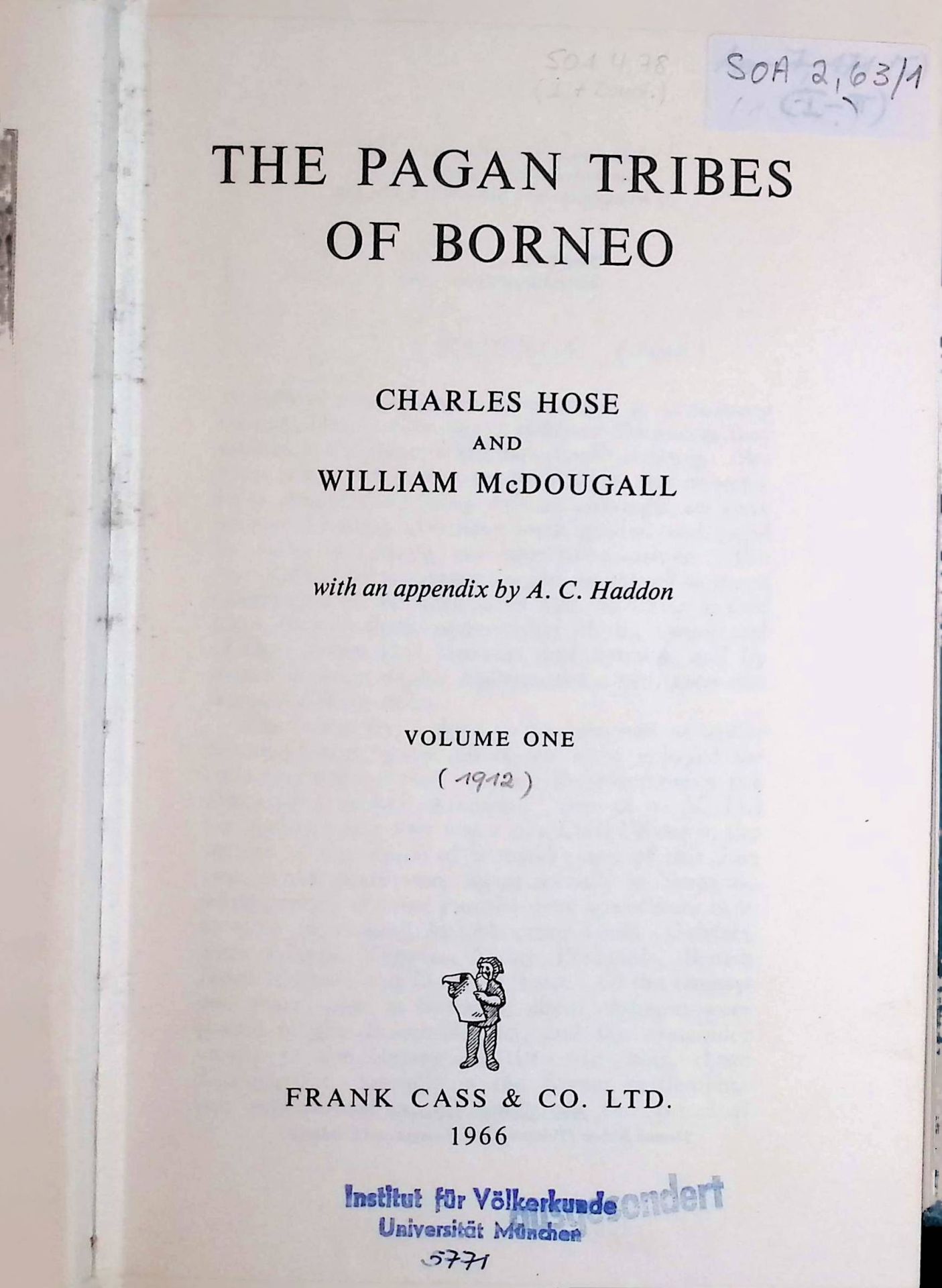 The Pagan Tribes of Borneo