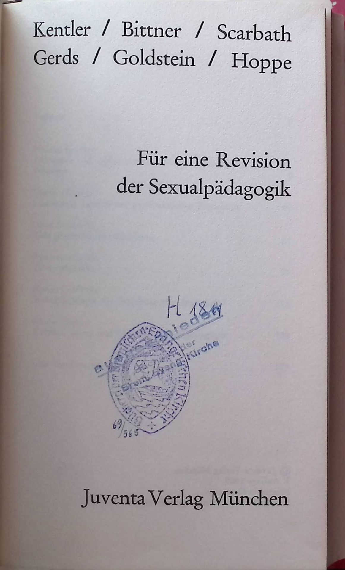 Für eine Revision der Sexualpädagogik