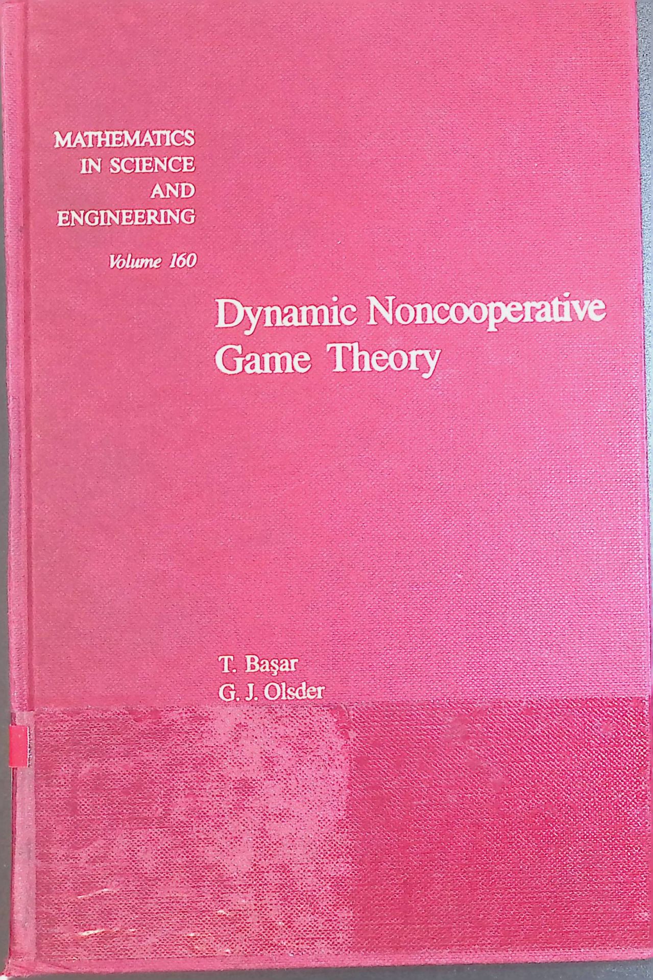 Dynamic Noncooperative Game Theory