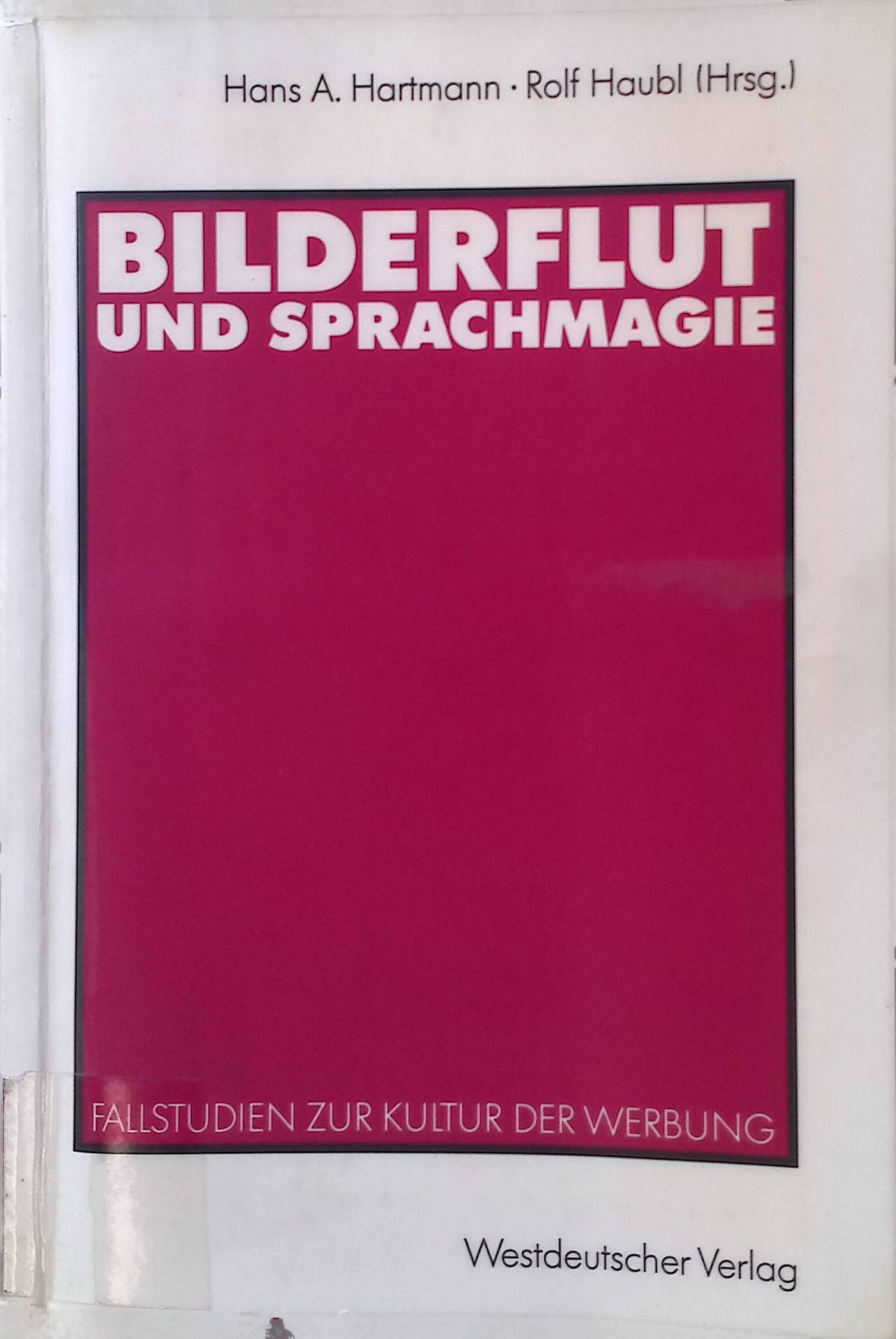 Bilderflut und Sprachmagie: Fallstudien zur Kultur der Werbung