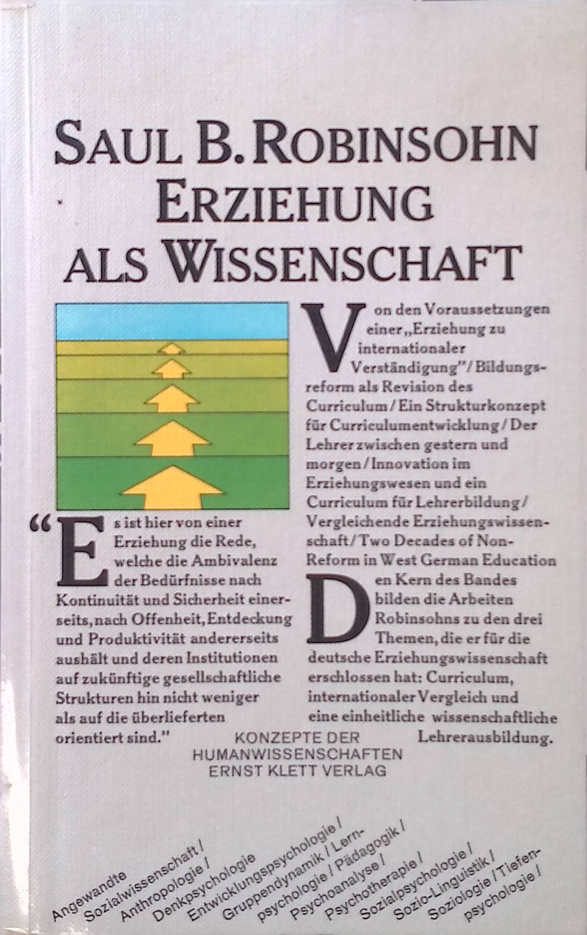 Erziehung als Wissenschaft