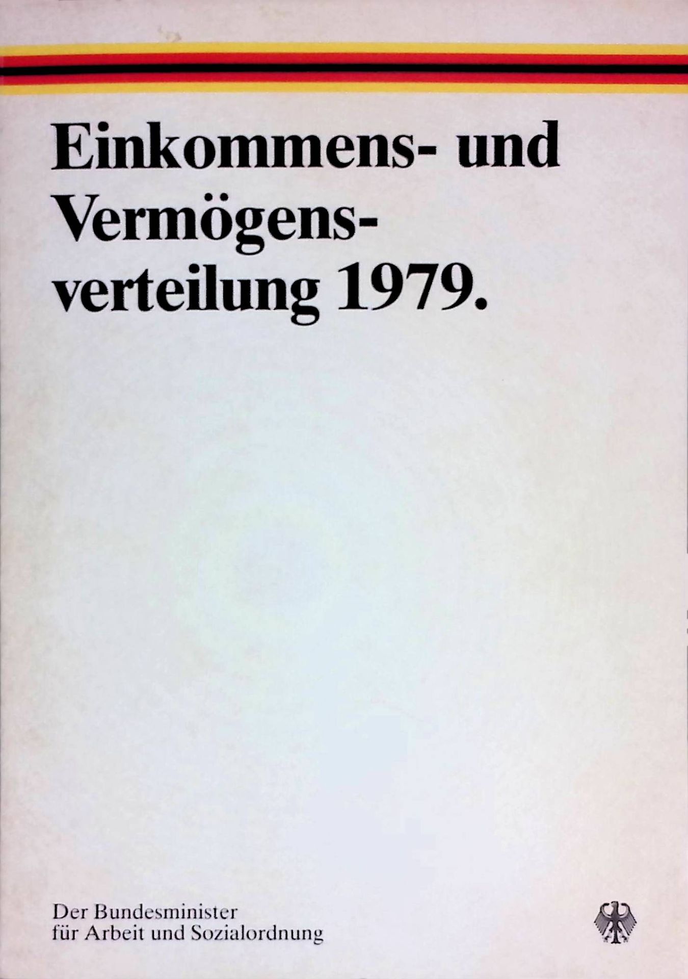 Einkommens- und Vermögensverteilung 1979