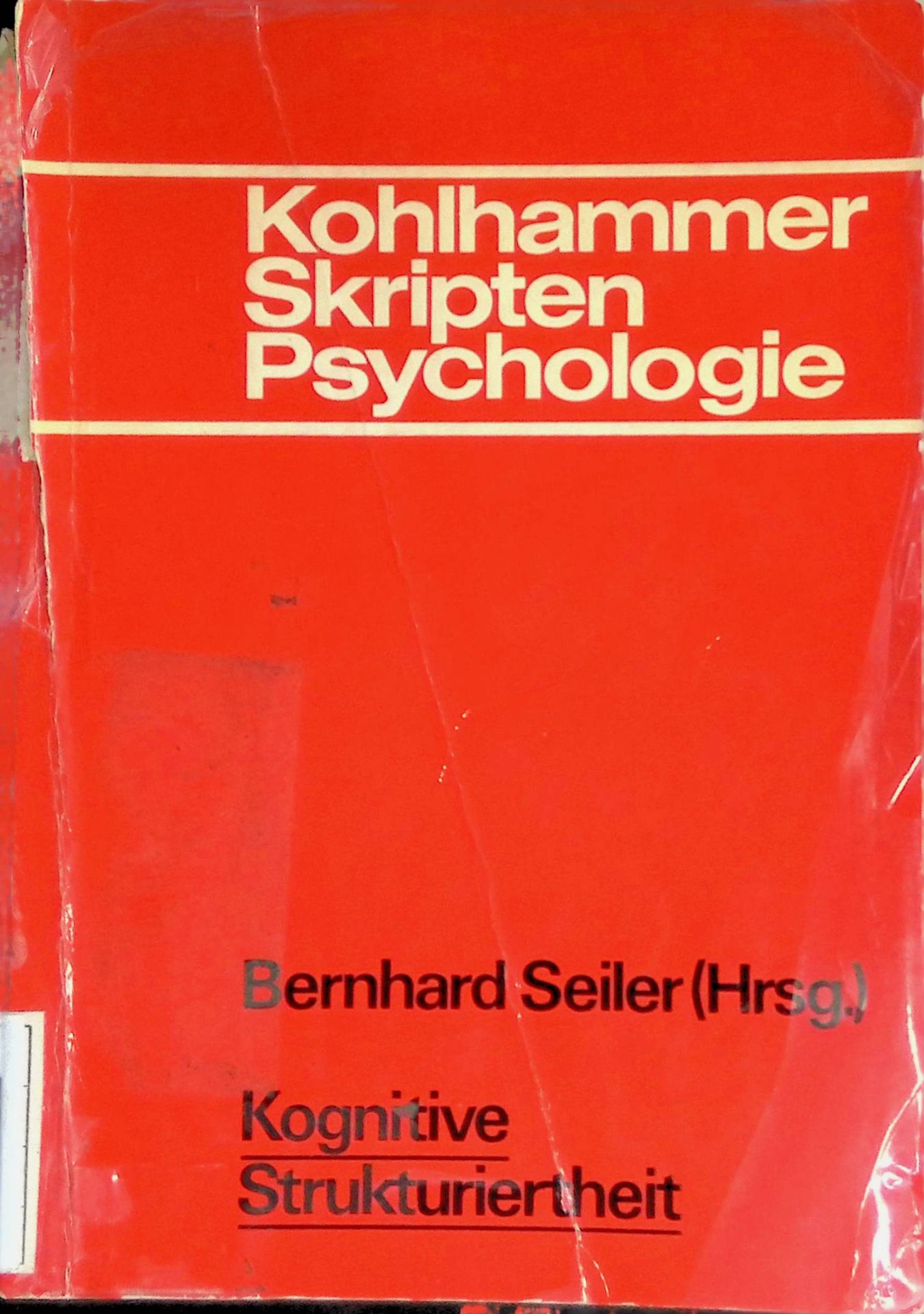 Kognitive Strukturiertheit : Theorien, Analysen, Befunde