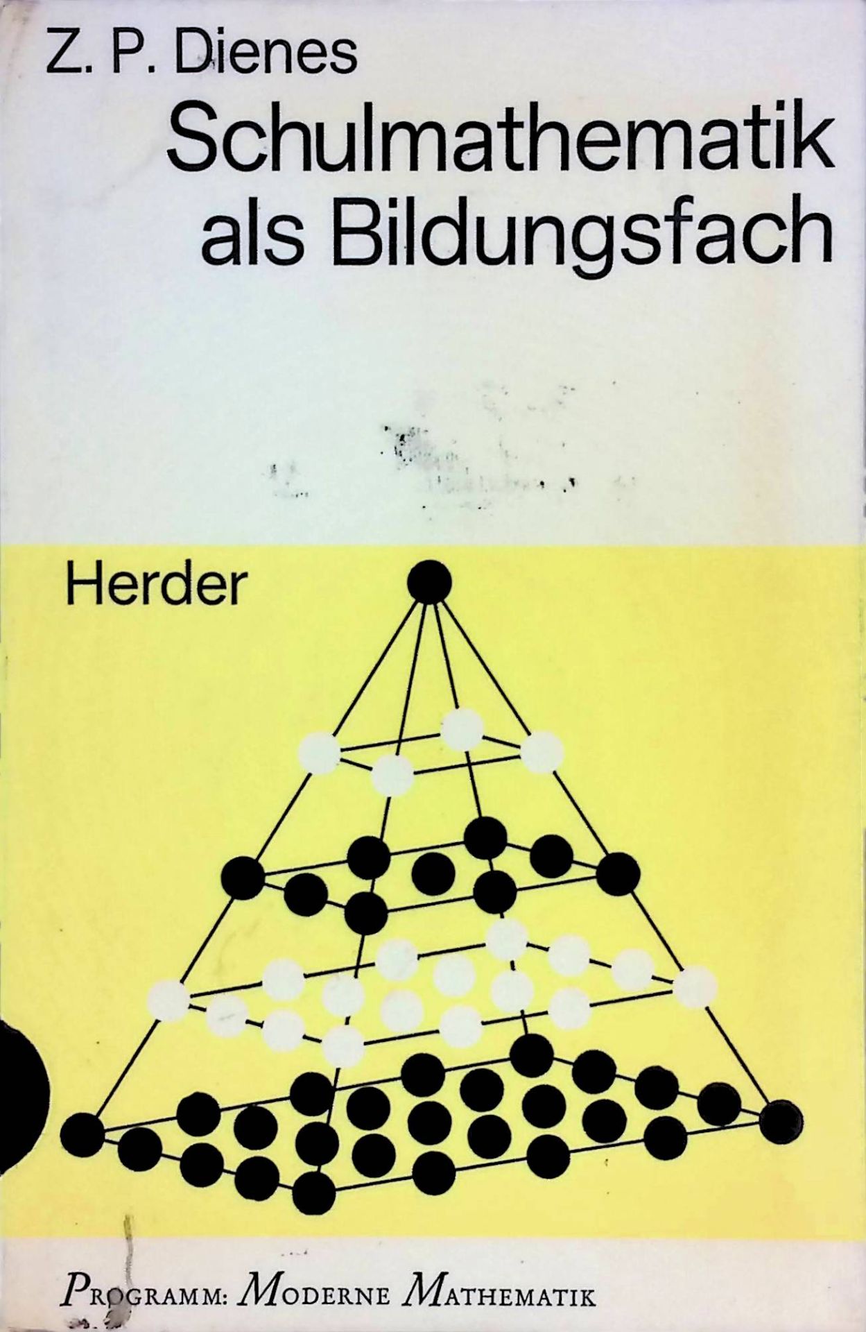 Schulmathematik als Bildungsfach. Eine Untersuchung d. Übergangs von d. konstruktiven z. analyt. Phase im mathemat. Denken bei Schulkindern
