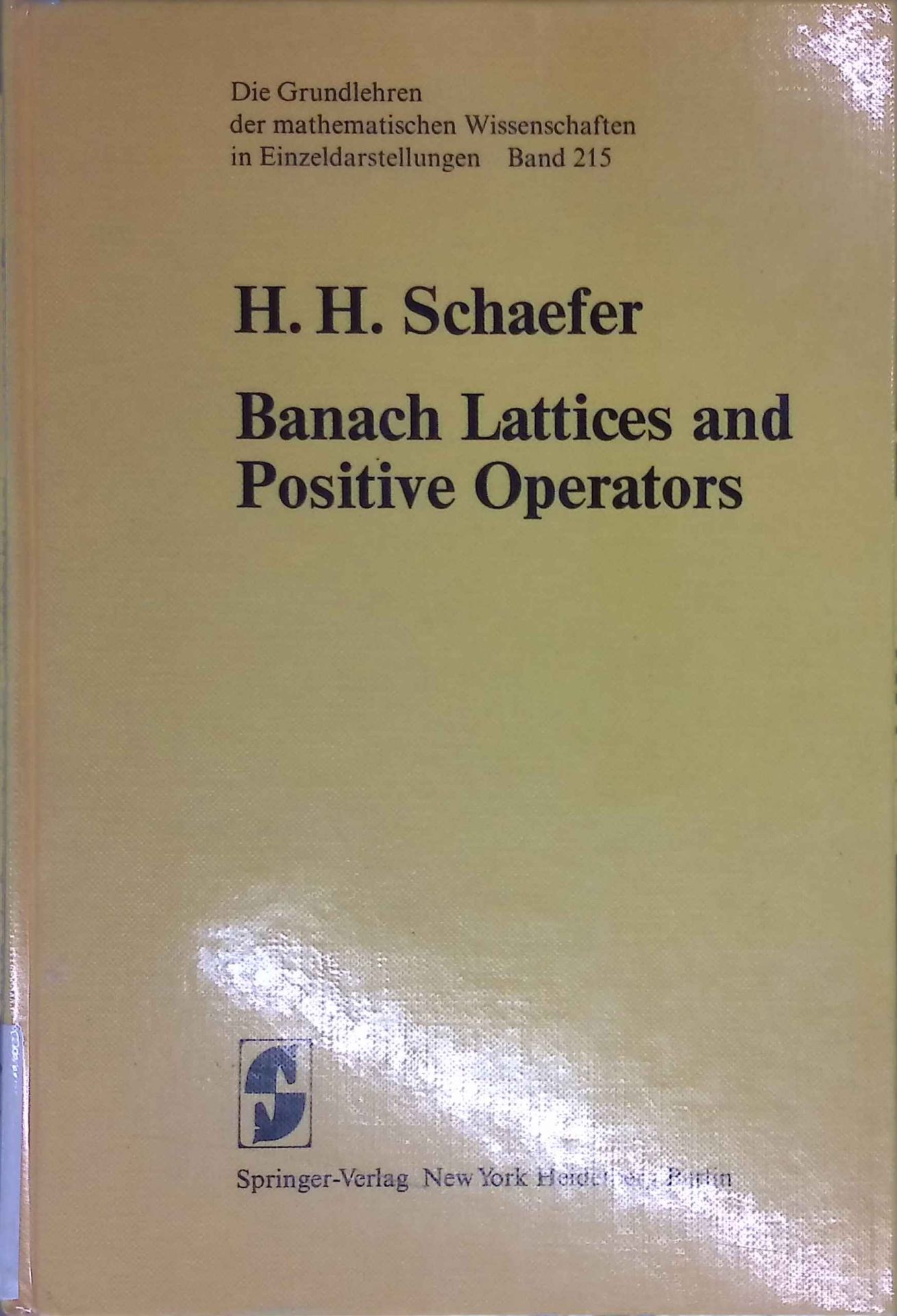 Banach Lattices and Positive Operators