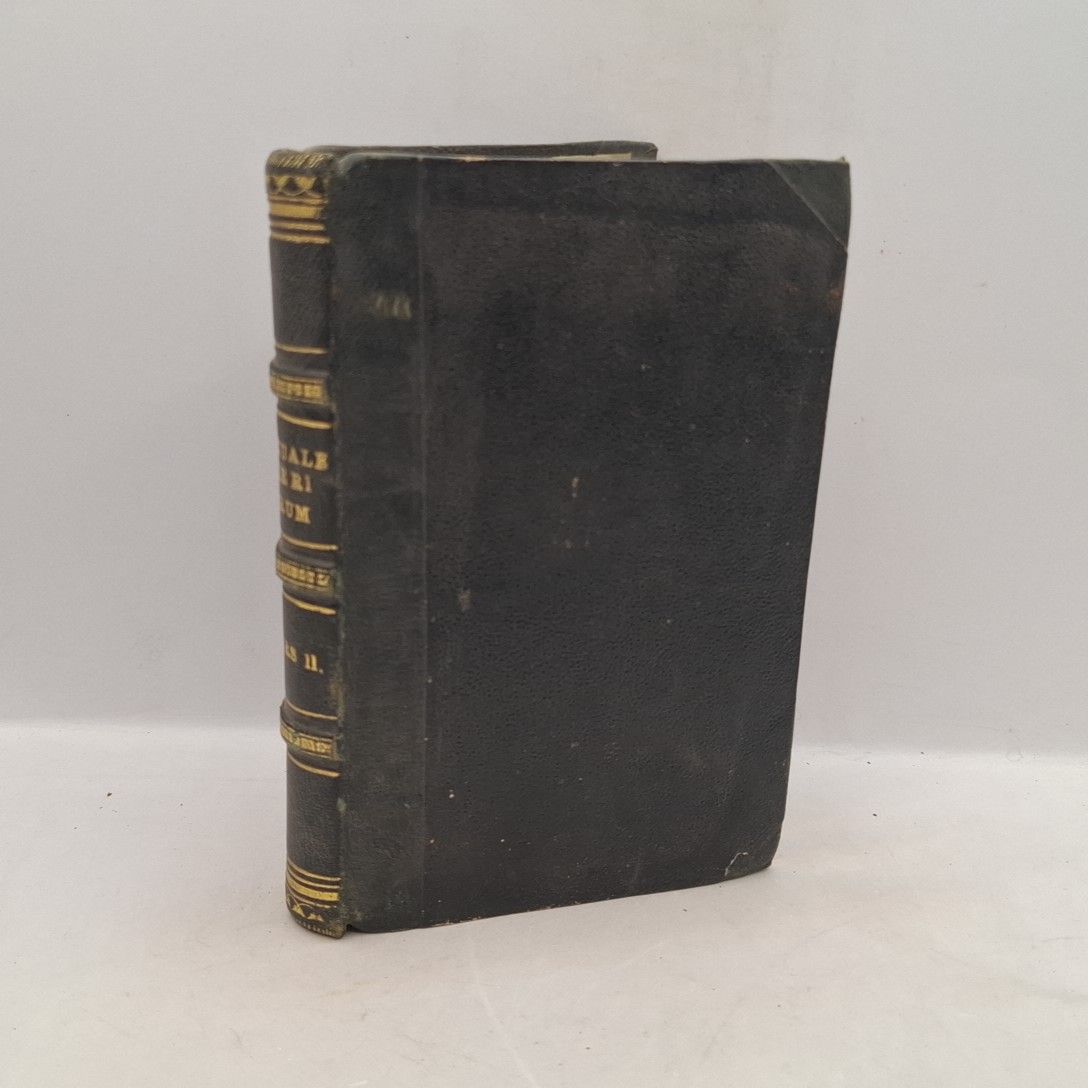 Manuale Clericorum in quo habentur Insturctiones asceticae liturgicaeque ac variarum precum formulae... PARS II: Liturgica
